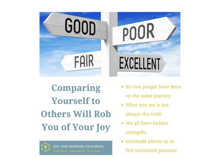 Stop Comparing Yourself to Others