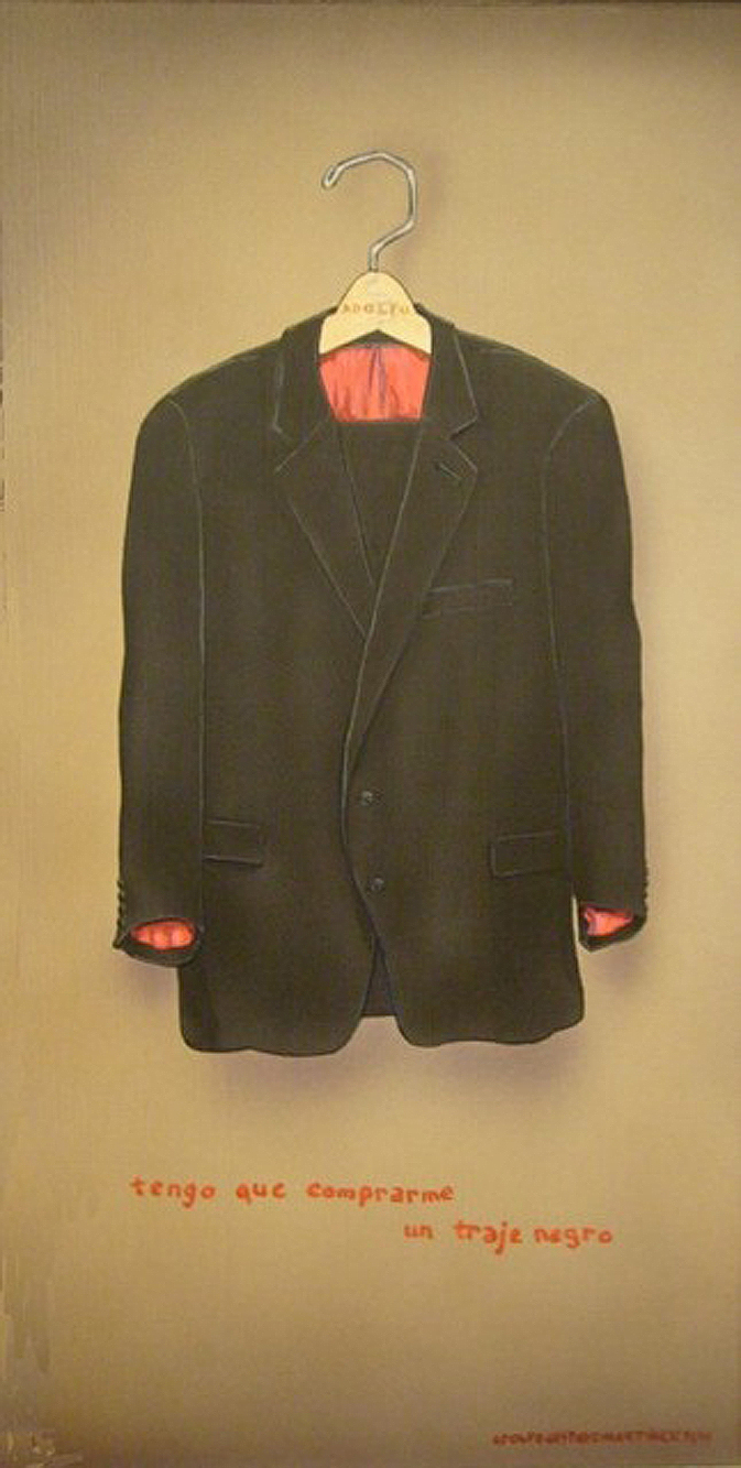 Tengo que comprarme un traje negro