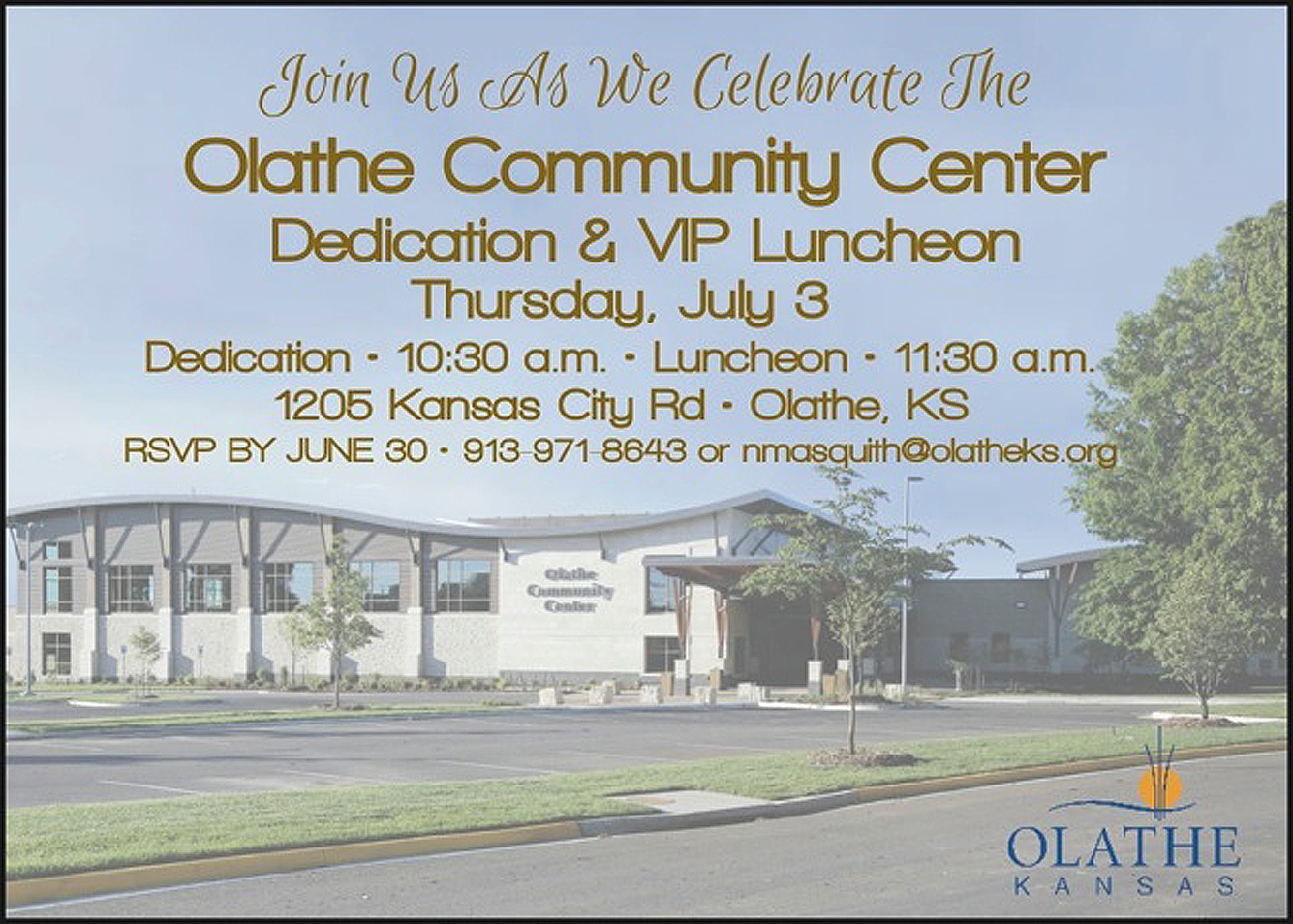 Olathe Community Center 2014