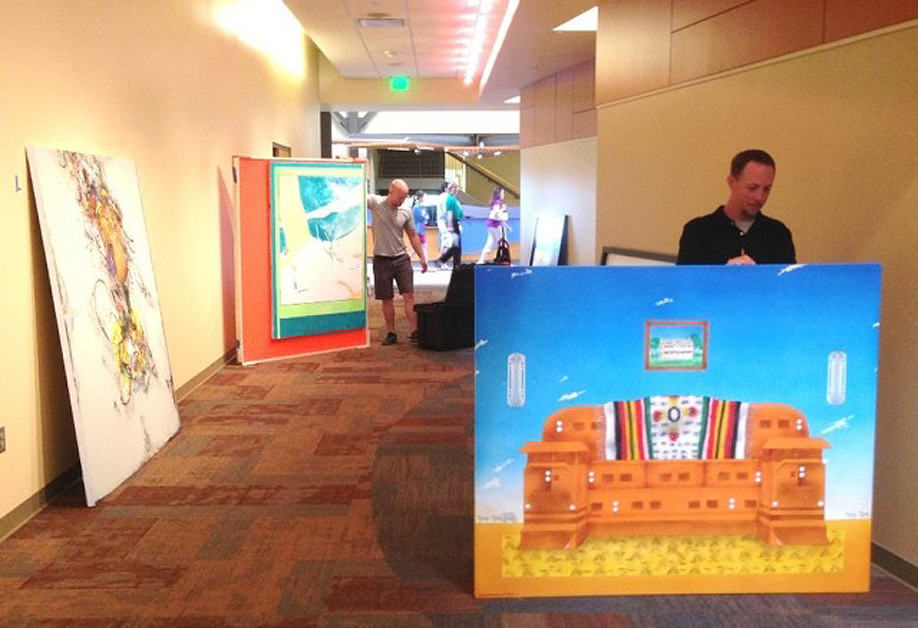 Installation, Olathe Comm Ctr 2014