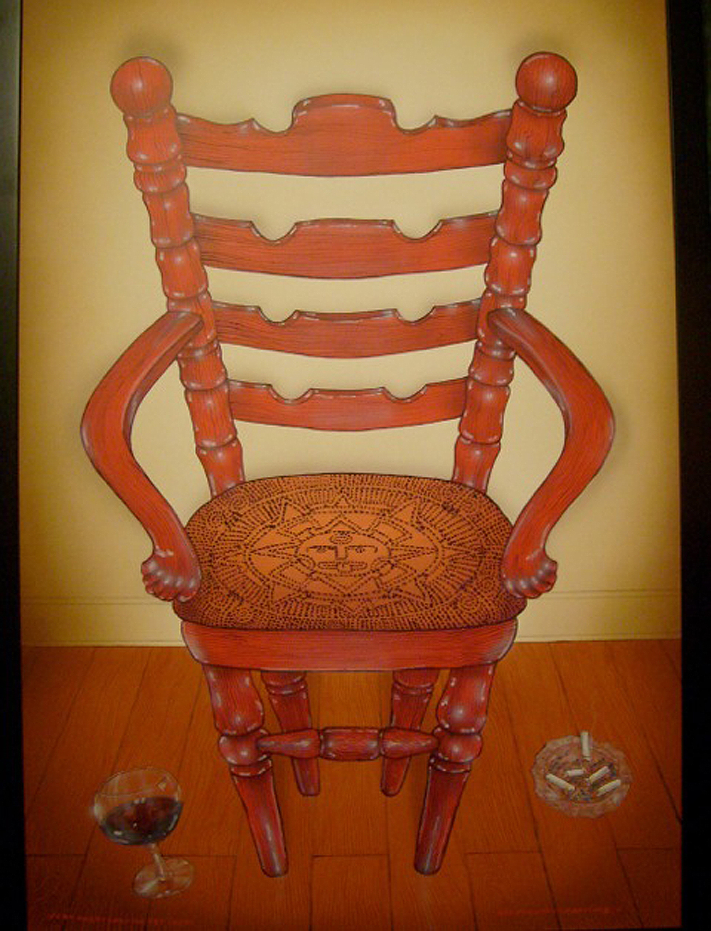 Really Angry Chair24 x 36