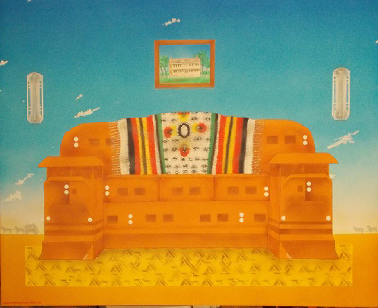 Olathe Train Sofa 2014