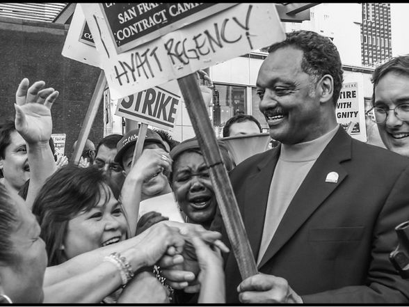 El reverendo Jesse Jackson