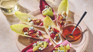 Italian Sausage and California Grape Skewers
