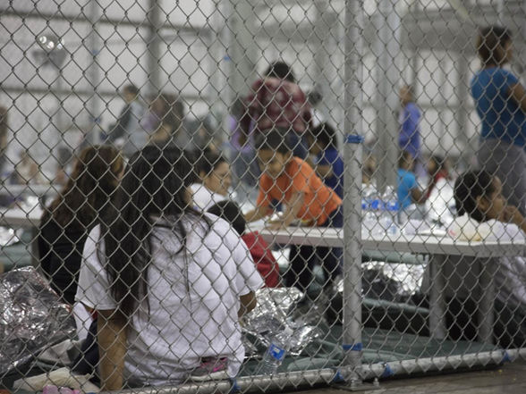 child in ICE detention