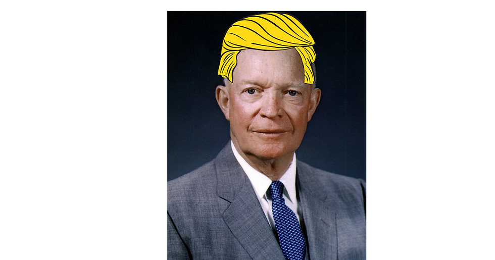 el presidente republicano Dwight D. Eisenhower