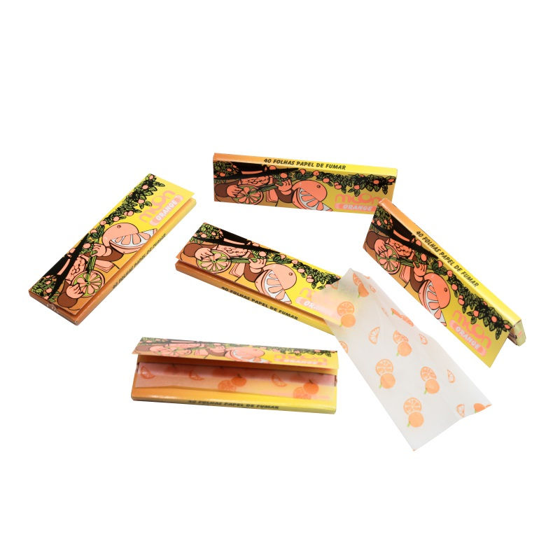 Thumbnail: 20 Packs Orange Flavor 1 1/4 Size Wood Rolling Paper