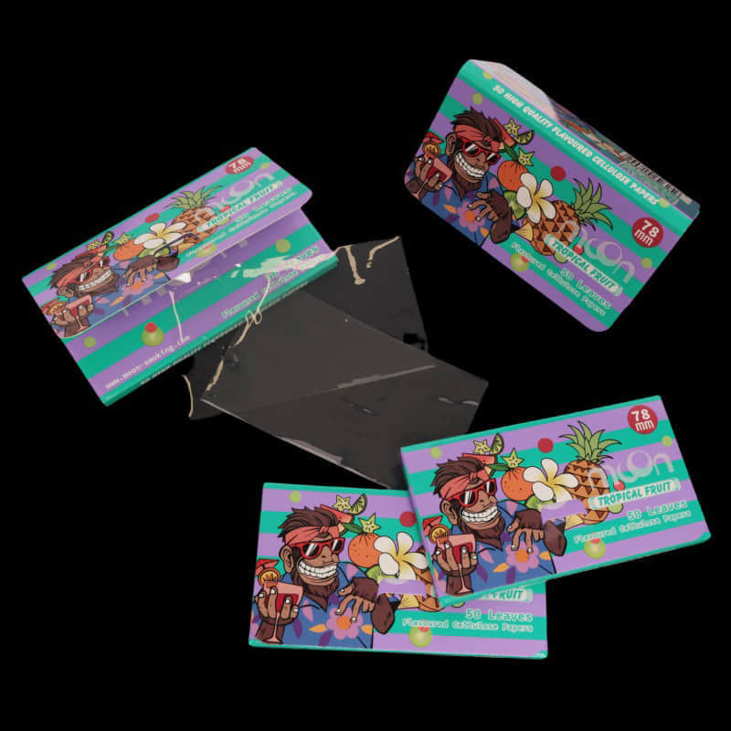 Thumbnail: Moon 25 Booklets Transparent Scented Papers 1 1/4 Size Cigarette Rolling Papers