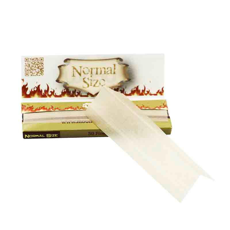 Thumbnail: 50 Packs Classic Flame Short Size Unbleached Rolling Paper