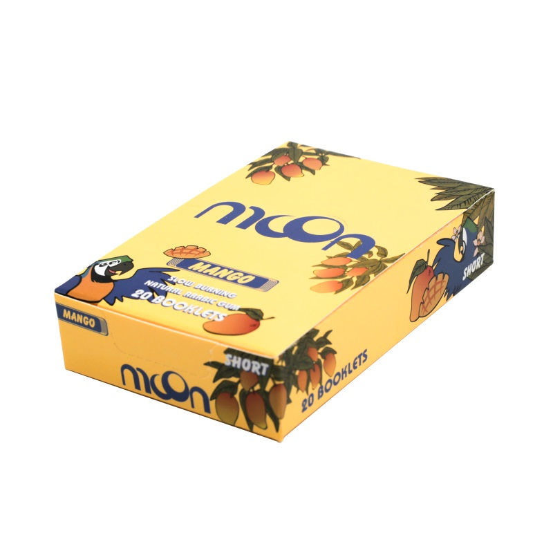 Thumbnail: 20 Packs Mango Flavor Short Size 70mm Wood Rolling Paper