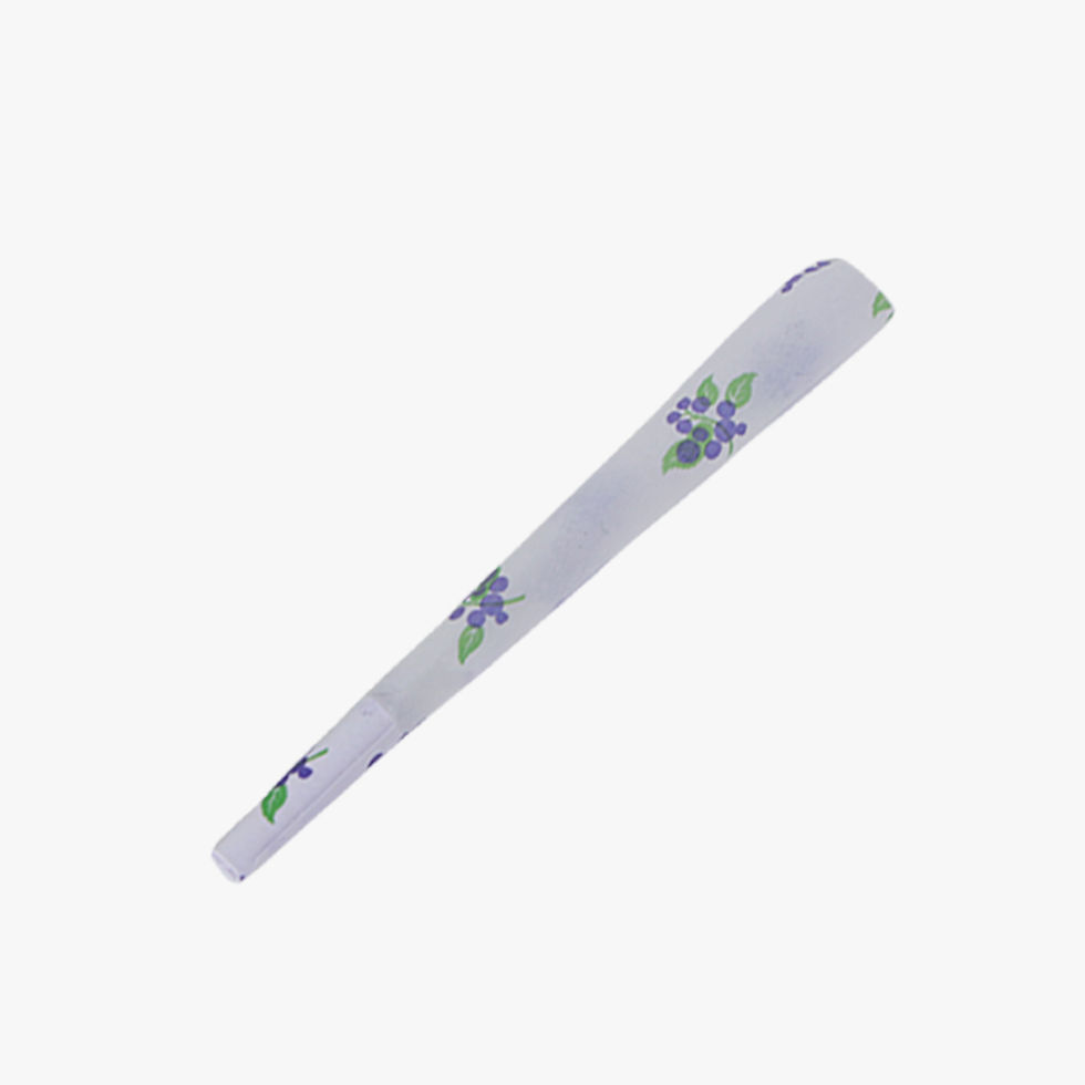 Thumbnail: 8 Pcs Pre Rolled Cones King Size 108mm Blueberry Flavor Rolling Paper