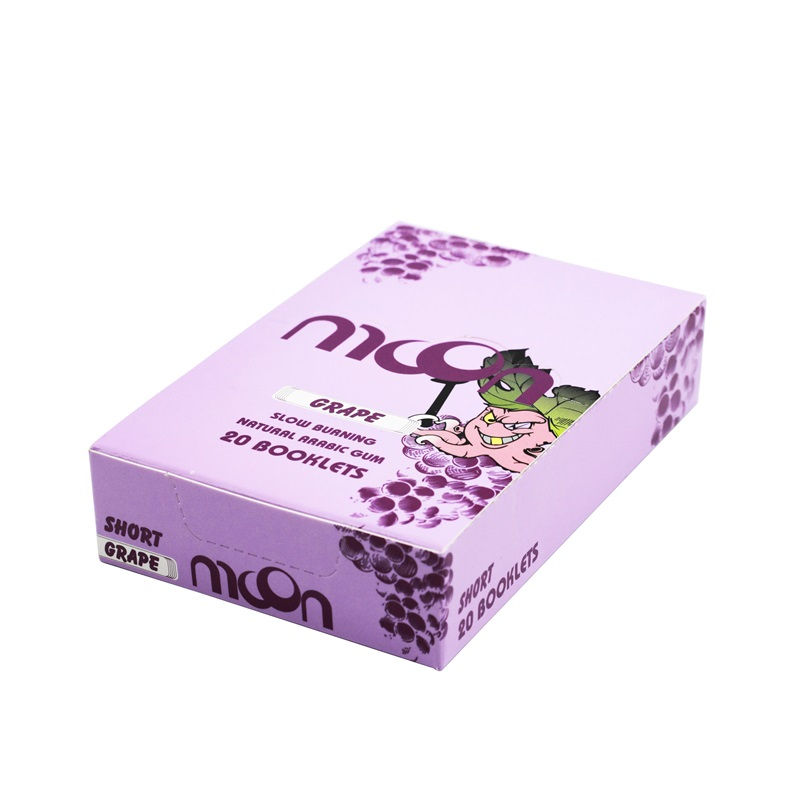 Thumbnail: 20 Packs Grape Flavor Short Size 70mm Wood Rolling Paper