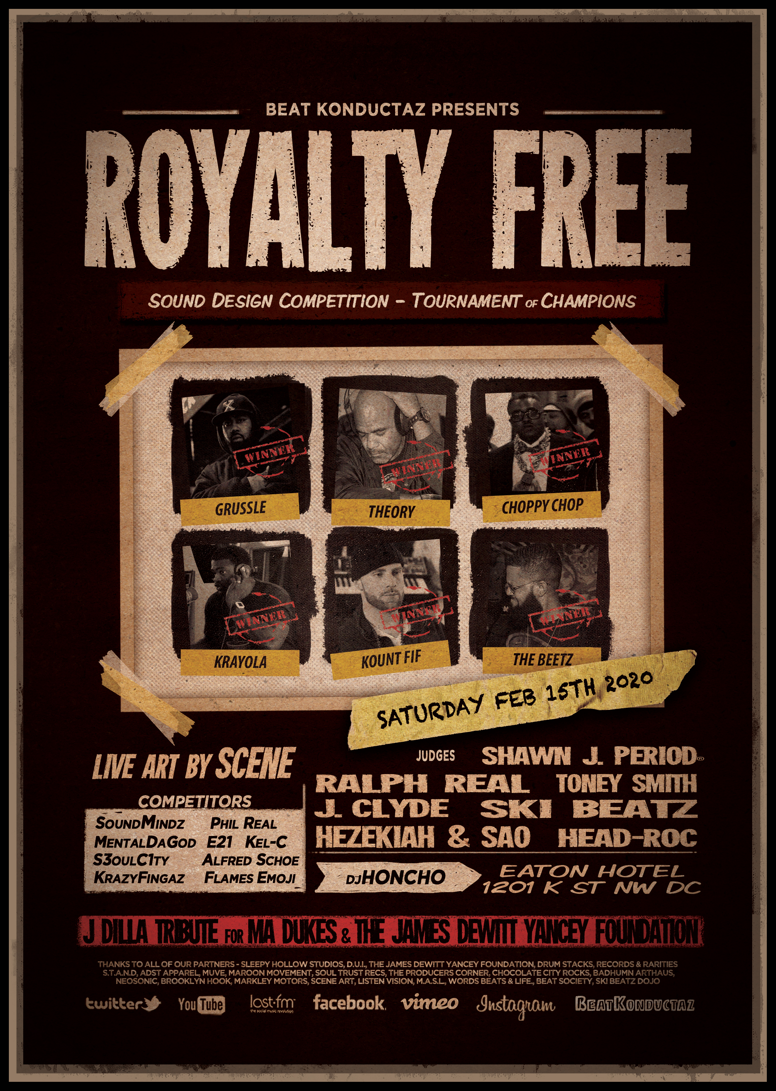 BeatKonductaz 2018 finals flyer