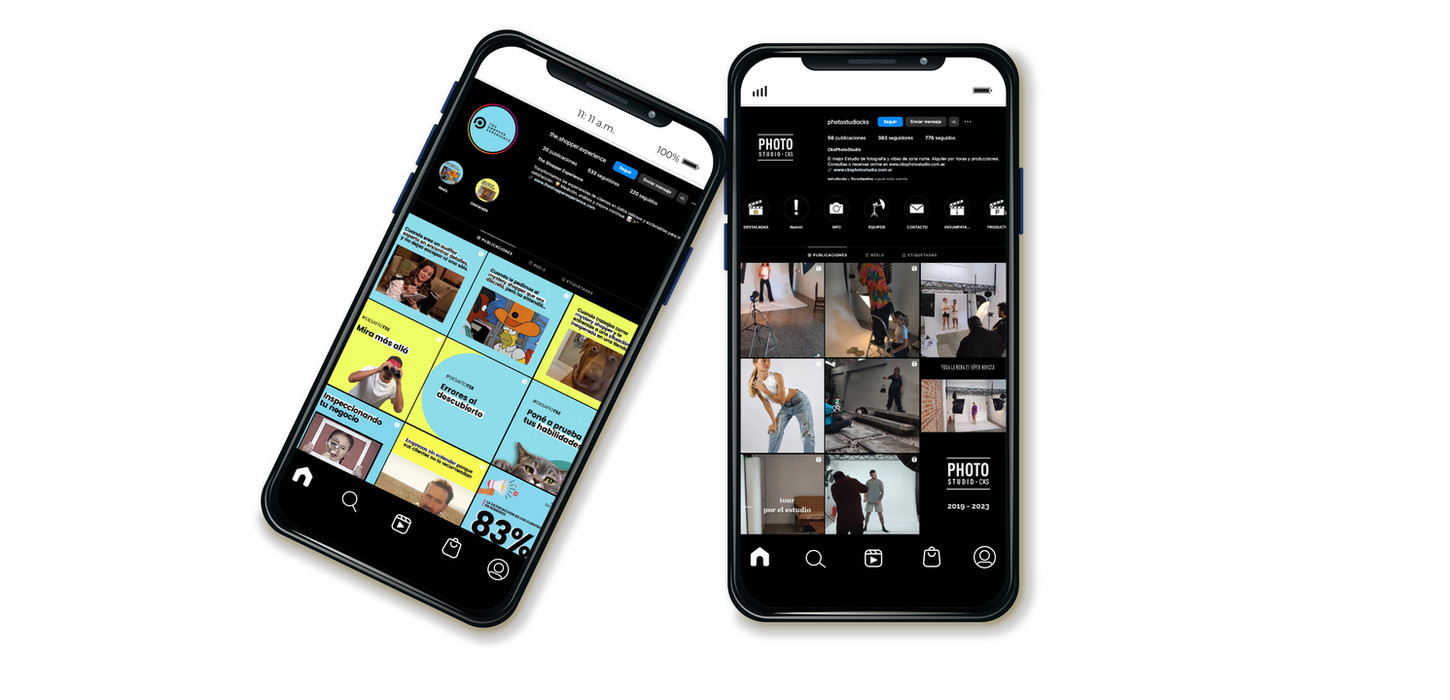 Estudio CKS Redes Sociales diseño
