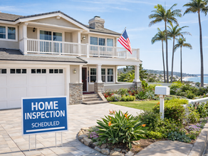 Home with scheduled inspection