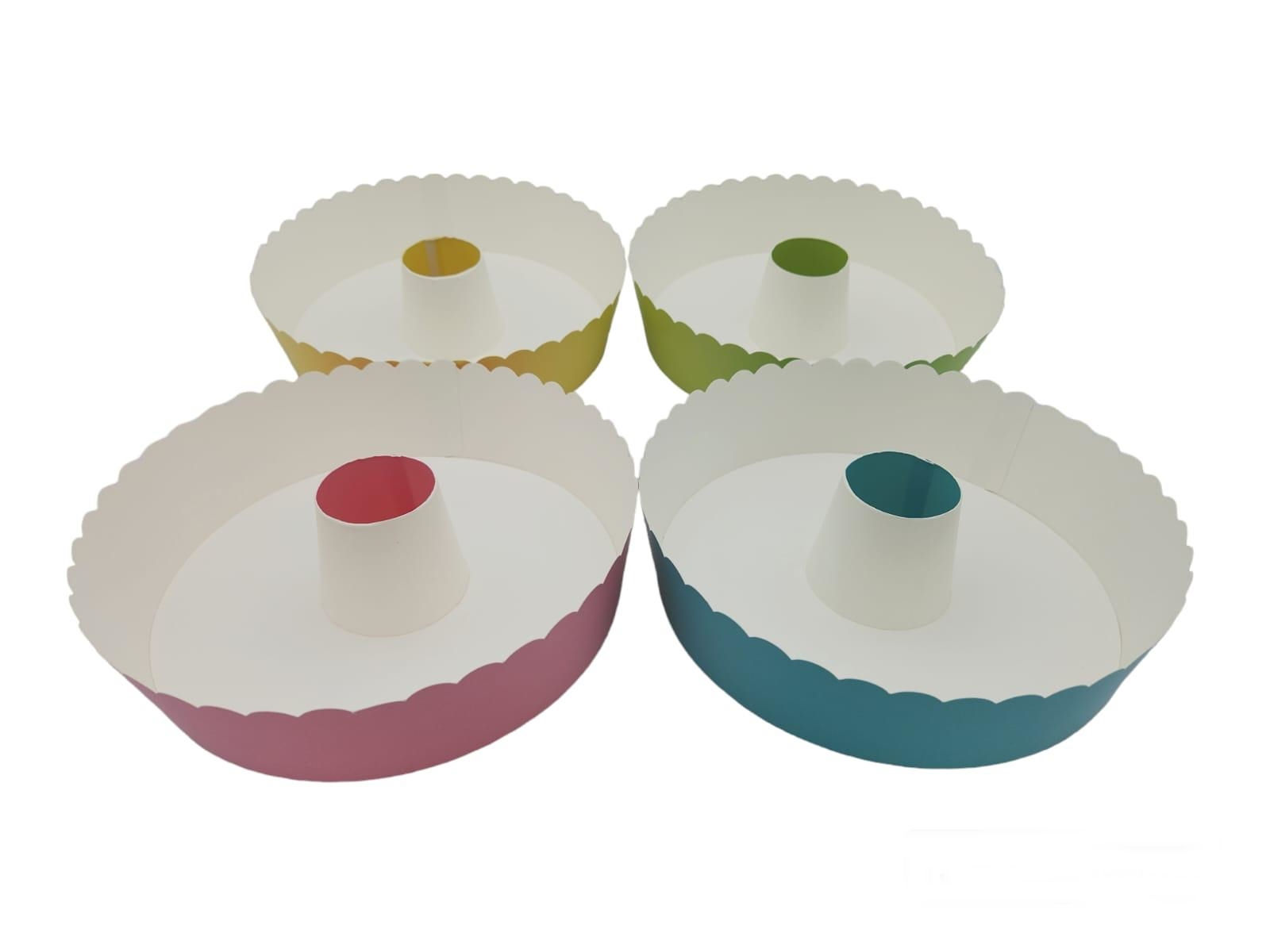 תבניות נייר בבקה 3 יחידות עגולות 22*6 ס"מ