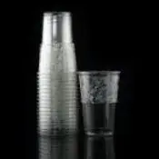 כוס מרוקאית לבנה