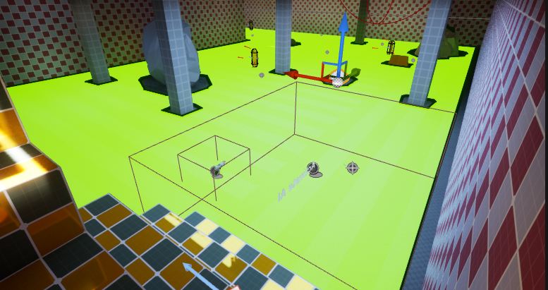 Level Design Blog Week 8 - Creating the second area/First Play Test