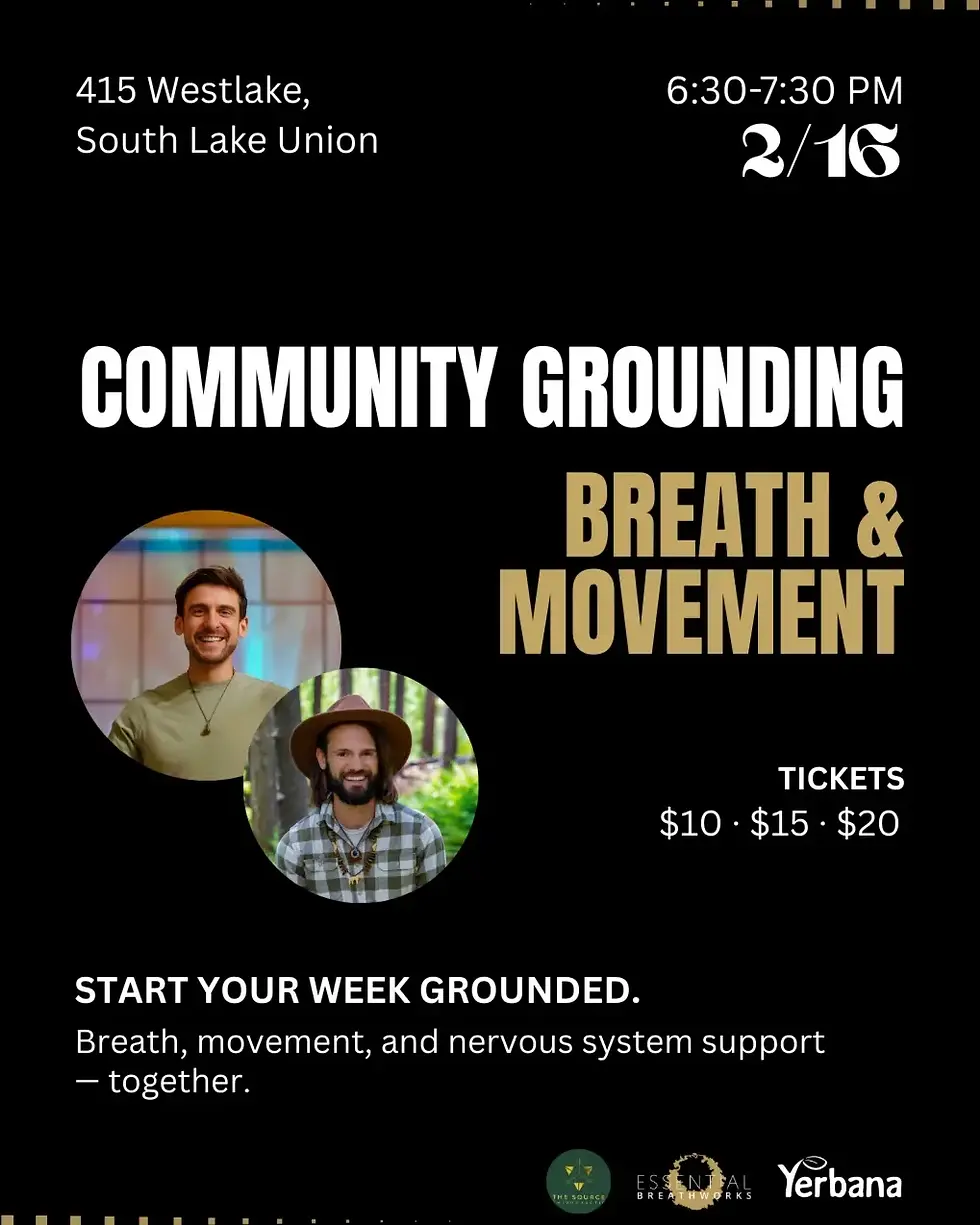 Community Grounding: Breath & Movement Practice