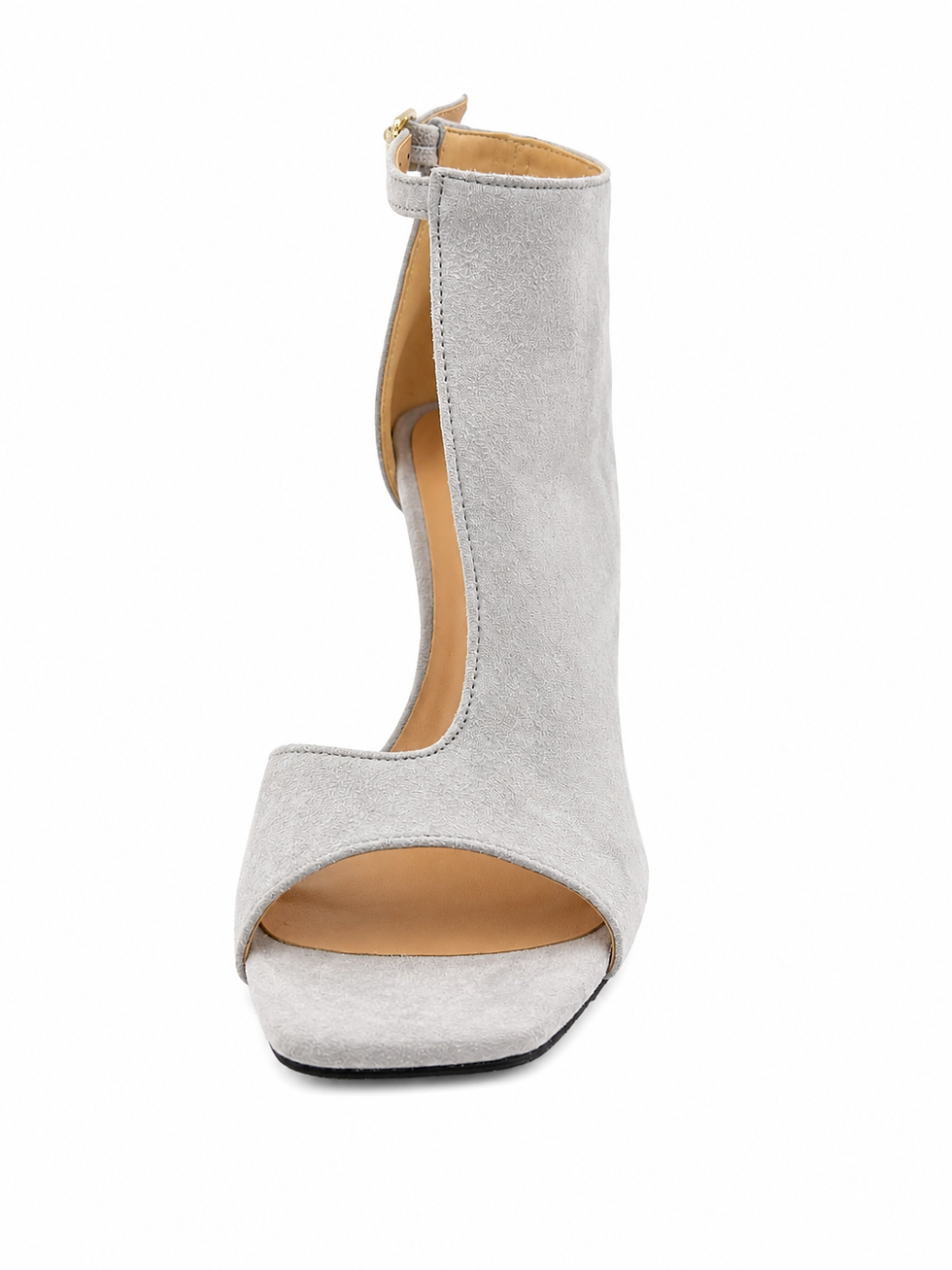 Миниатюра: Grey Suede Ankle Sandal