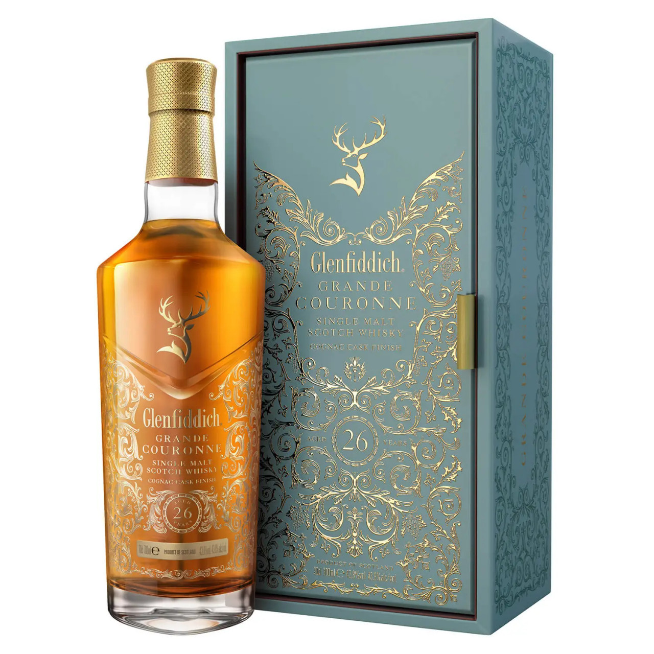 Glenfiddich 26 Year Old Single Malt Scotch Whisky Grande Couronne 700mL