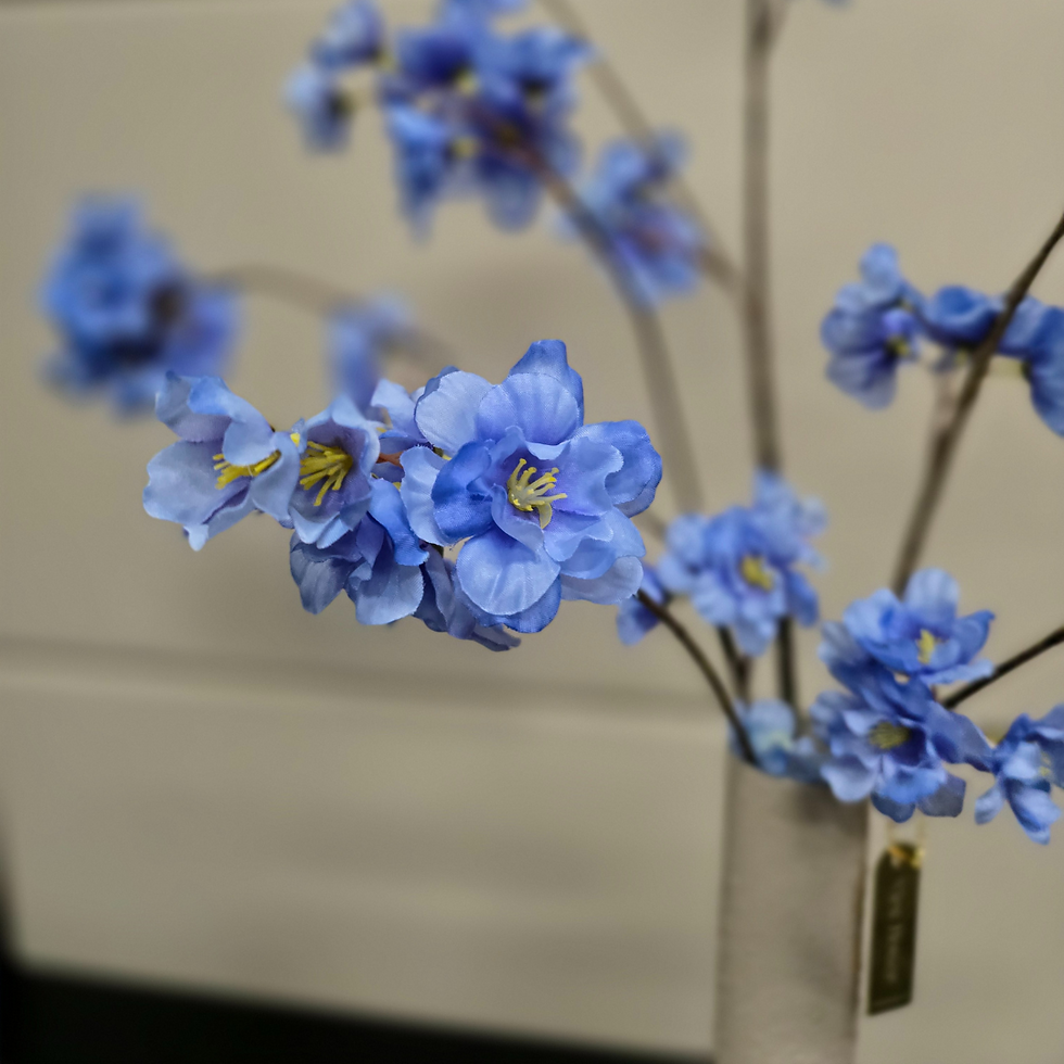 Thumbnail: Kunsttak Blossom Blue (XXL)