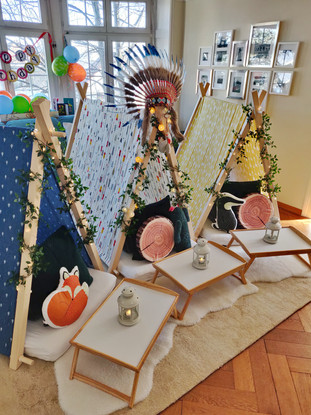 Boys Teepee Party