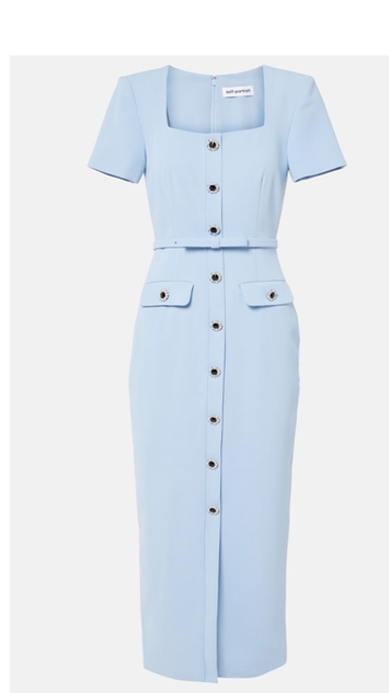 CREPE MIDI DRESS