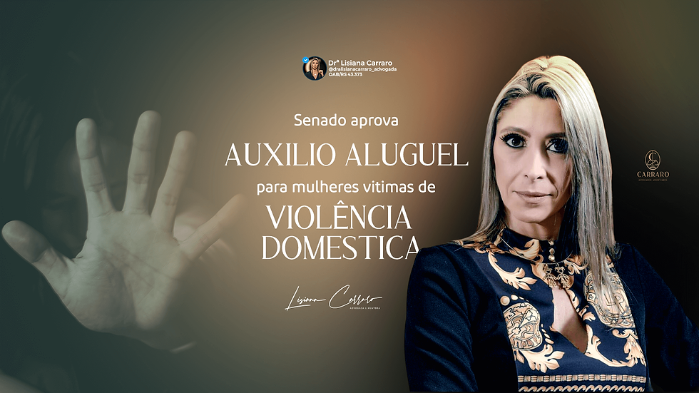 Senado aprova auxílio-aluguel para mulheres vítimas de violência doméstica