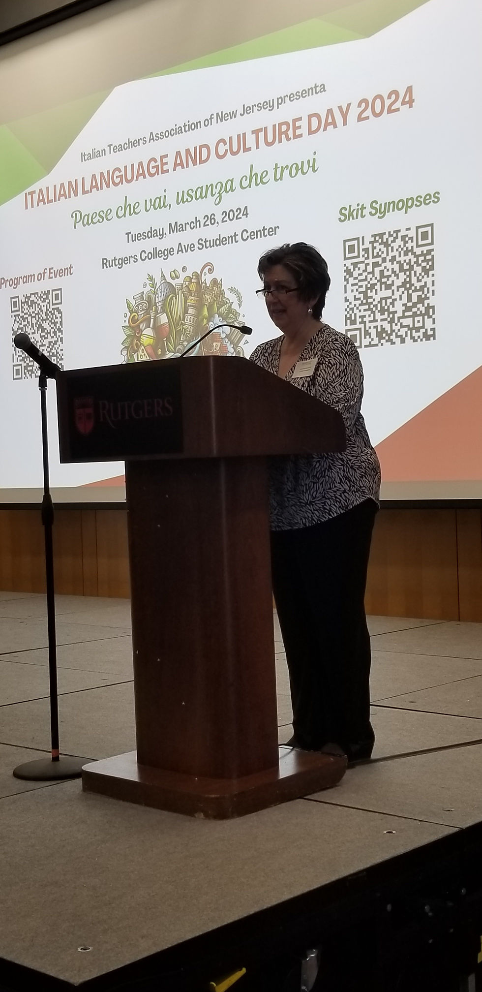 ITANJ President Silvana Berardo