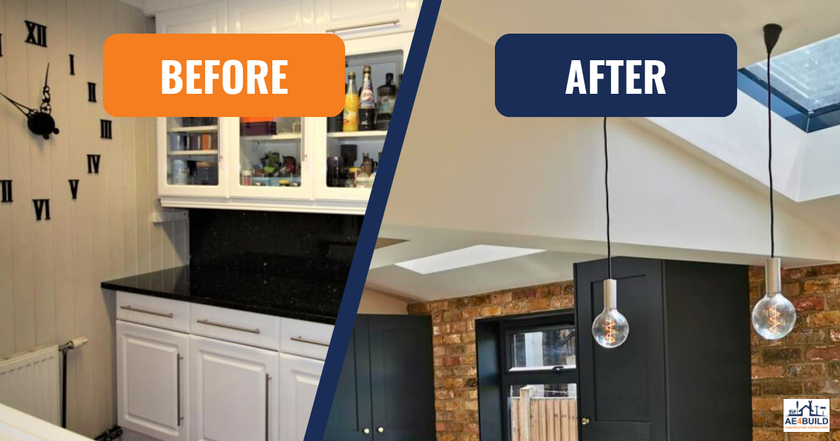 before after photos 2000s kitchen modernised 2019 52 Pembroke Road E17 AE4 Build building contractor walthamstow