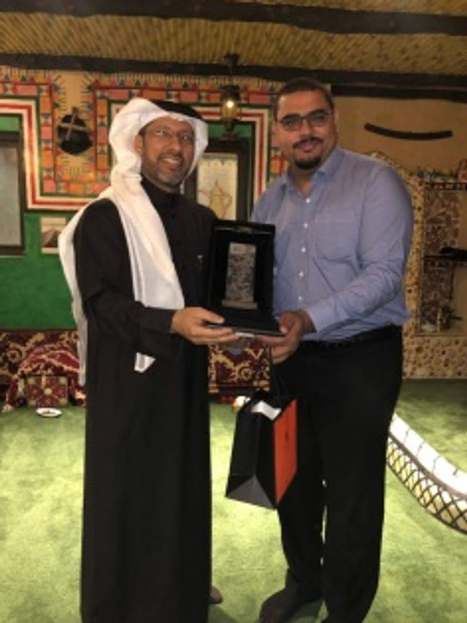 Farewell Picture with VP of KIA Motors, Kingdom of Saudi Arabia