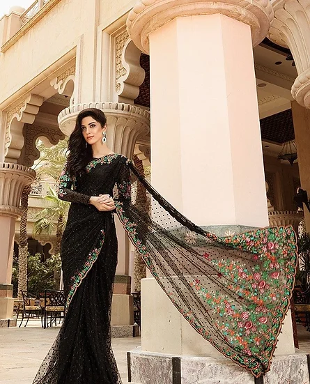 maria b replica saree