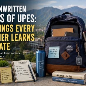 The Unwritten Rules of UPES: 37 Things Every Fresher Learns Too Late