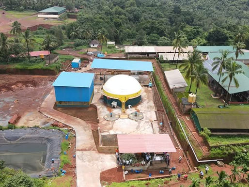 Bantwal TMC’s Wet Waste Transformed into Bio-CNG at Oddoor Farms