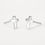 Thumbnail: Sterling Silver Cross Earrings