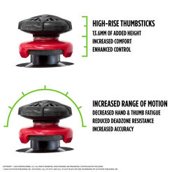 Thumbnail: KontrolFreek FPS COD Black Ops Cold War Performance Thumbsticks for Playstation