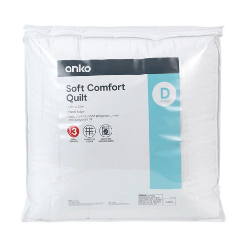 High Warmth Soft Comfort Quilt - Double Bed