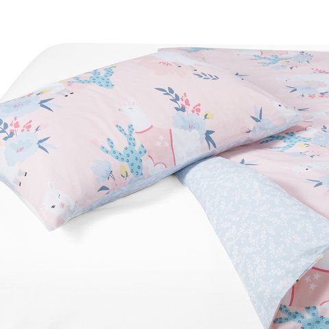 Llama Quilt Cover Set - Single Bed