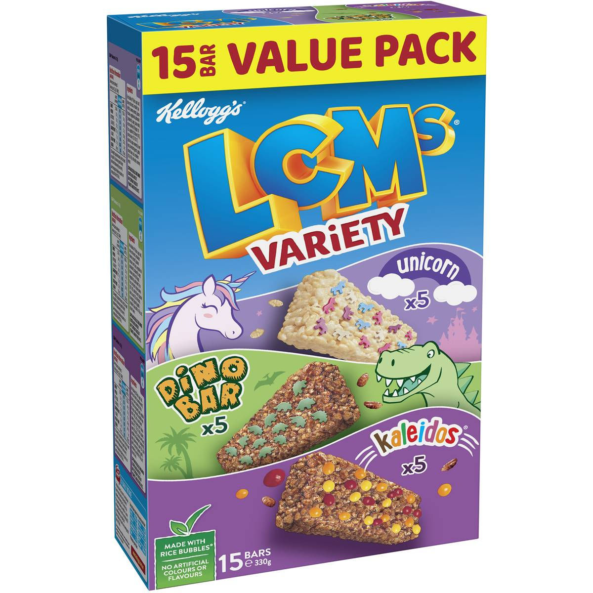 Kellogg's Lcms Variety Bars 15 pack