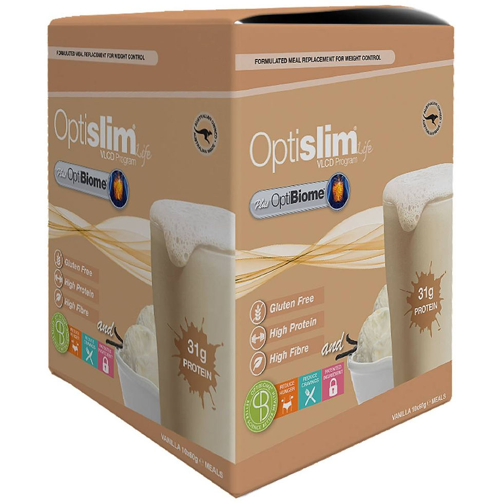 Thumbnail: Optislim Life Optibiome Vanilla Shake 10 pack