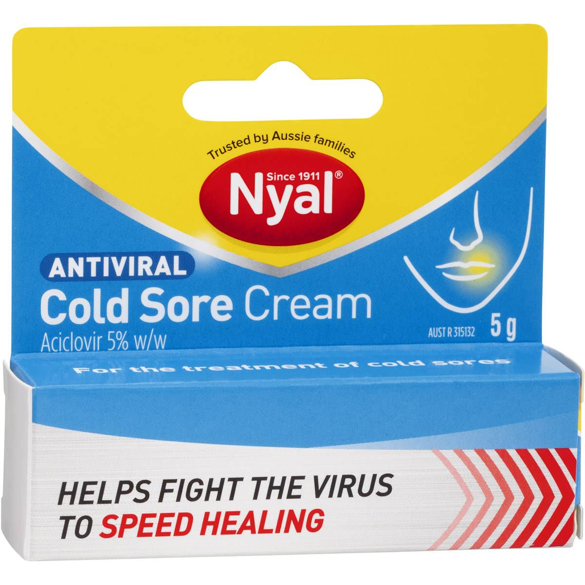 Nyal Anti Viral Cold Sore Cream 5g