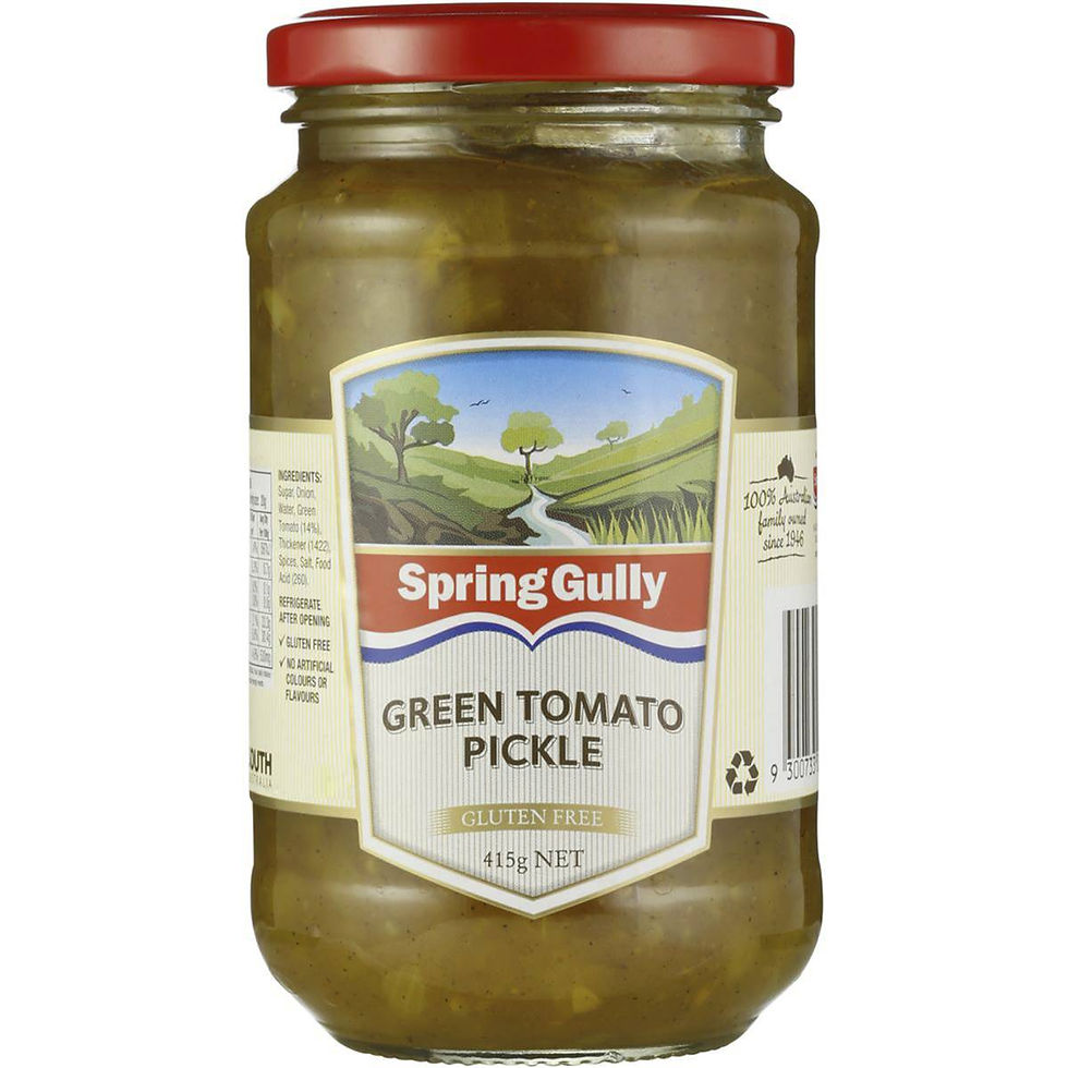Thumbnail: Spring Gully Pickles Green Tomato 415g