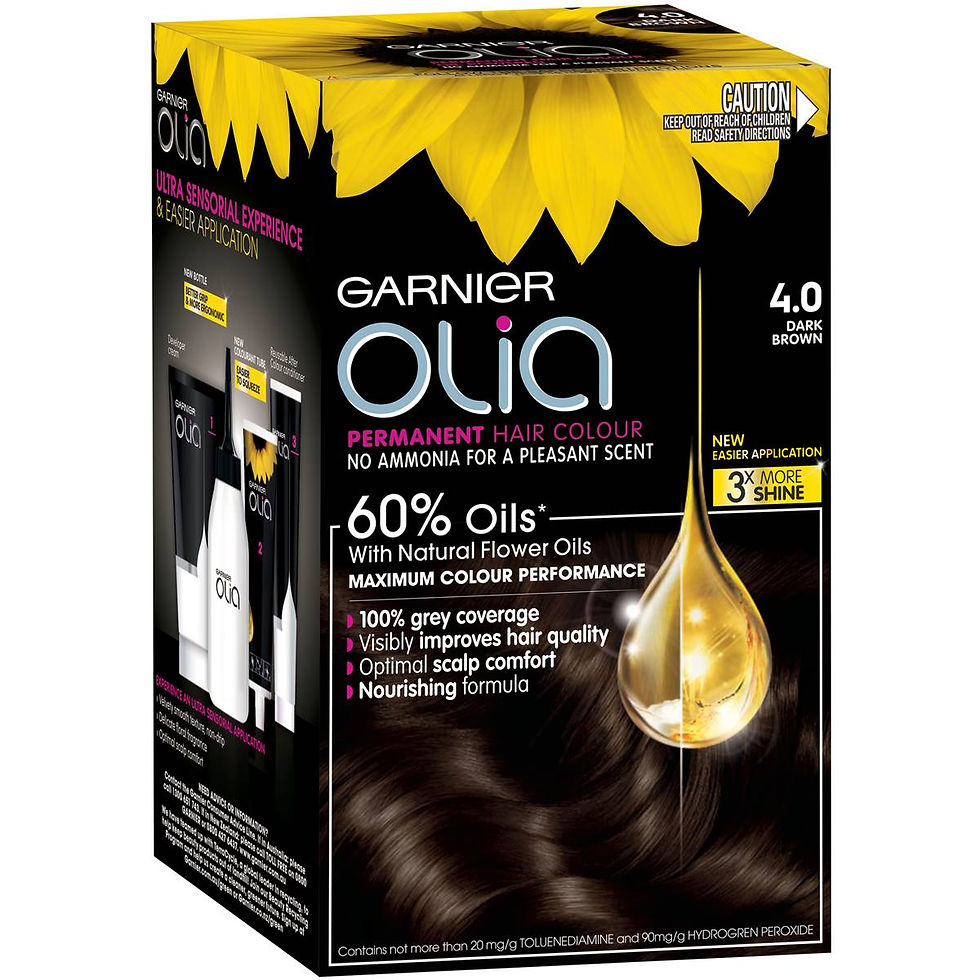 Garnier Olia Permanent Hair Colour 4.0 Dark Brown each