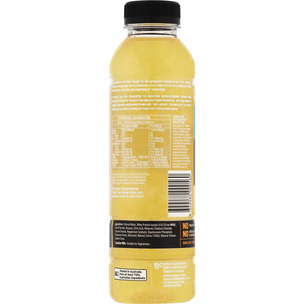 Thumbnail: Bodiez Isotonic Protein Water - Tropic Crush 500ml