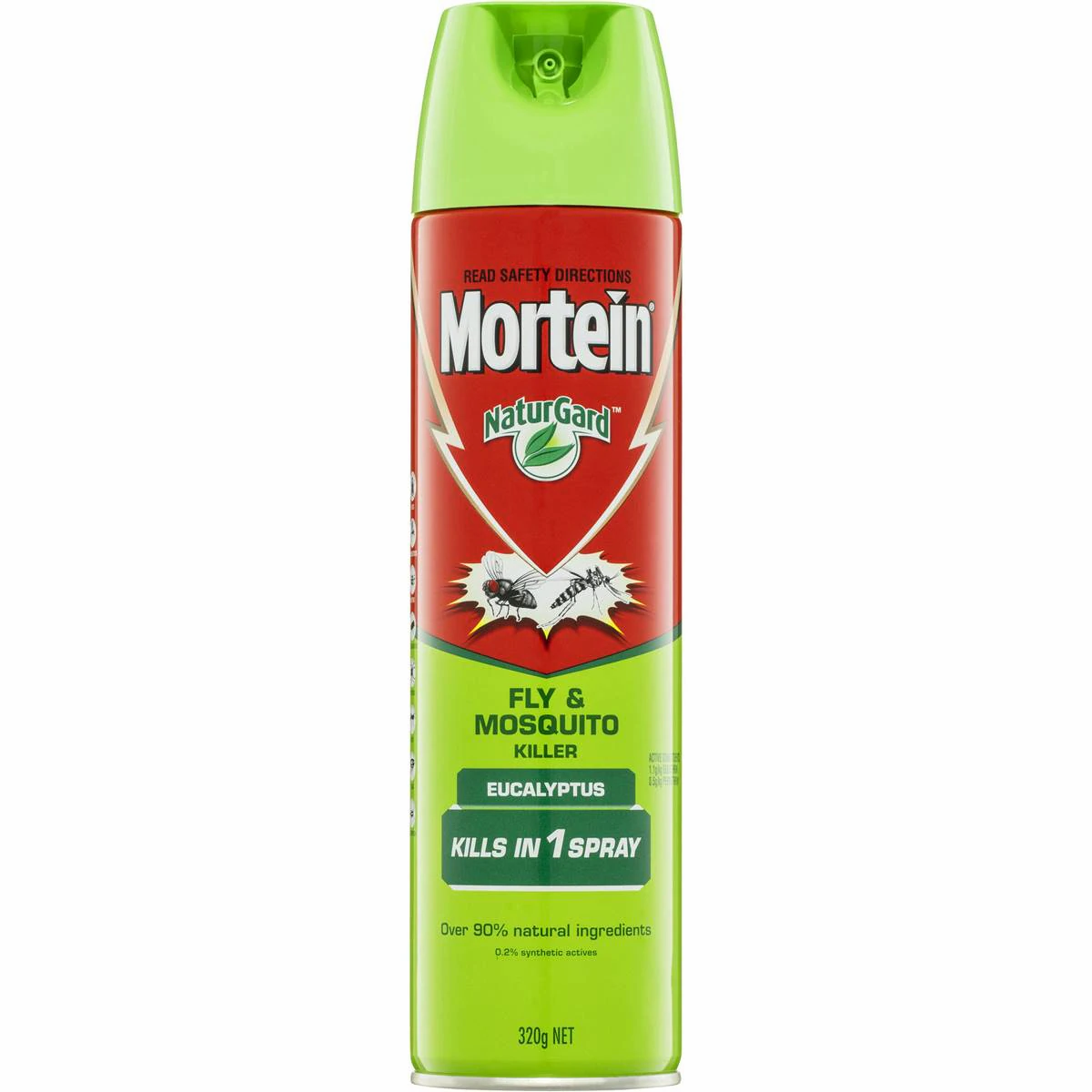 Mortein Naturgard Insect Eucalyptus Spray Fly & Mosquito Killer 320g