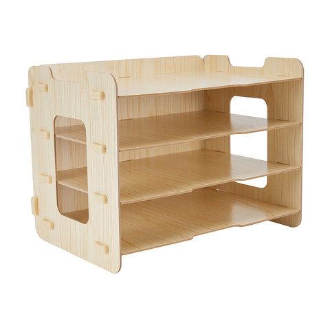 Thumbnail: Shelf Desk Organiser - Wood Look