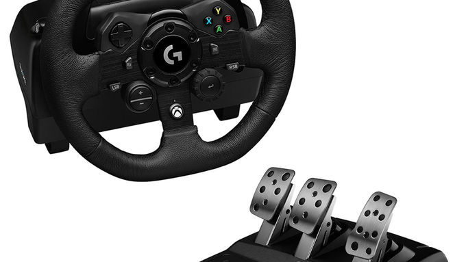 Logitech G923 TRUEFORCE Racing Wheel and Pedals for Xbox One & PC