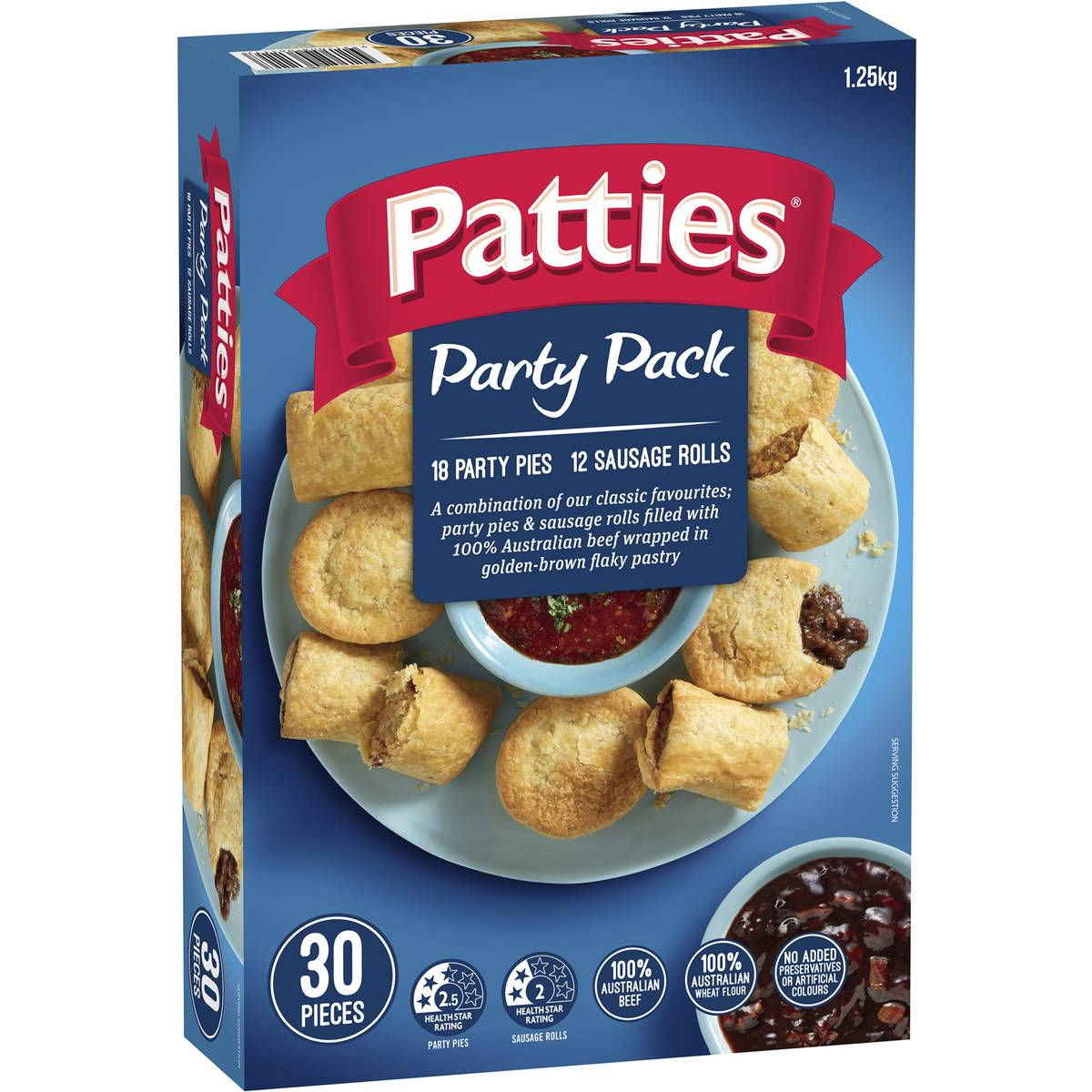 Patties Party Pack 1.25kg