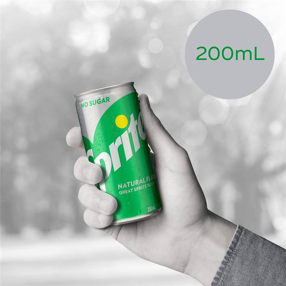 Thumbnail: Sprite No Sugar Mini Cans 200ml x8 pack